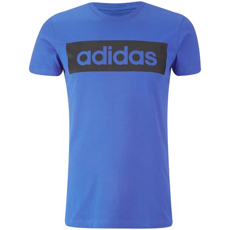 adidas blauw sportshirt|Men's Blue T.